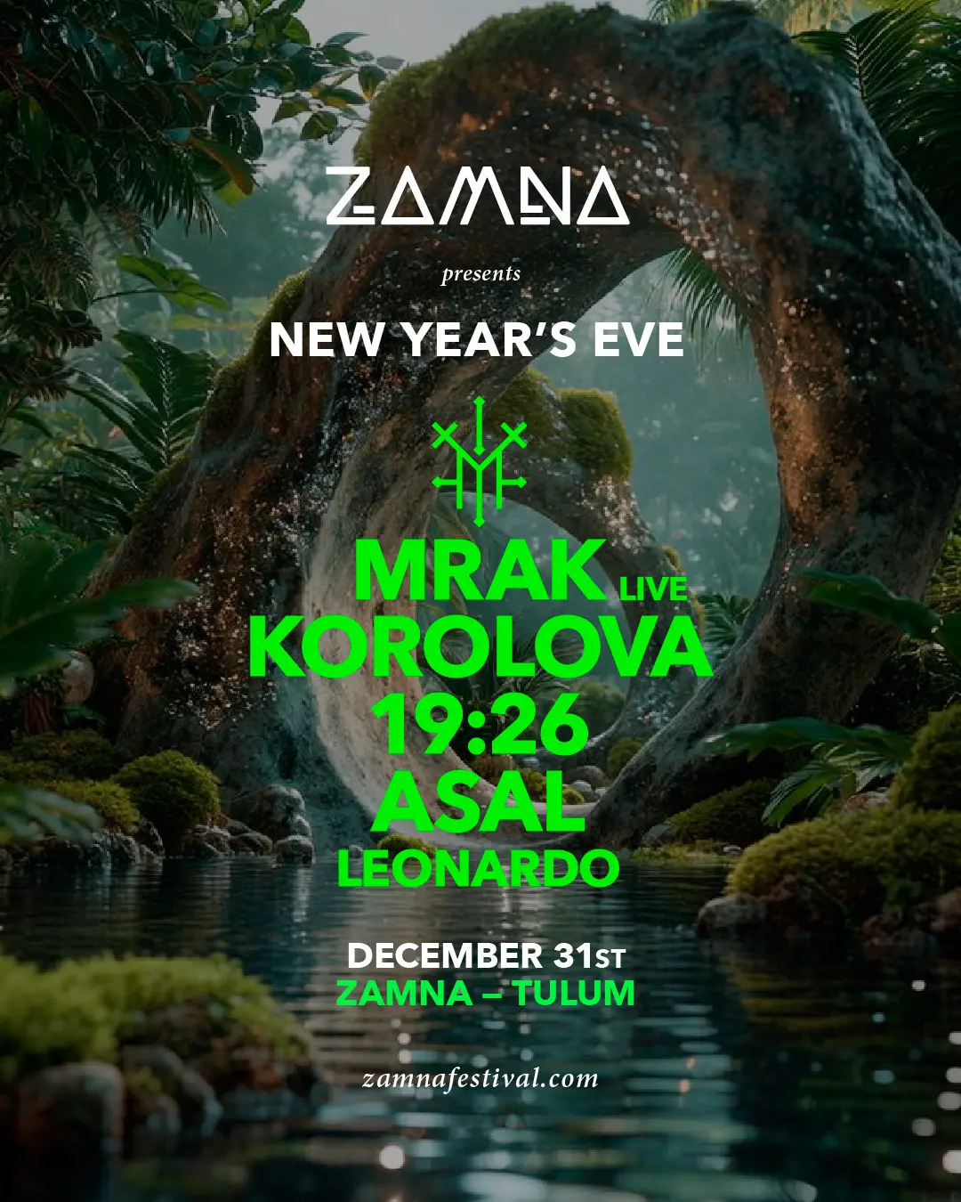 MRAK will lead Zamna TulumÔÇÖs New YearÔÇÖs Eve 2025 event